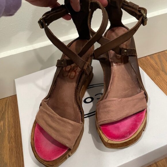 A.S. 98 Wedge Sandal EU37 - Picture 1 of 4